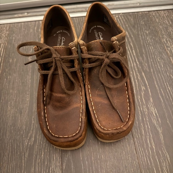 Clarks women wallabee in colour beeswax - Picture 4 of 6